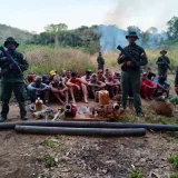 Destruyen sistema de explotación de minera ilegal en Amazonas 