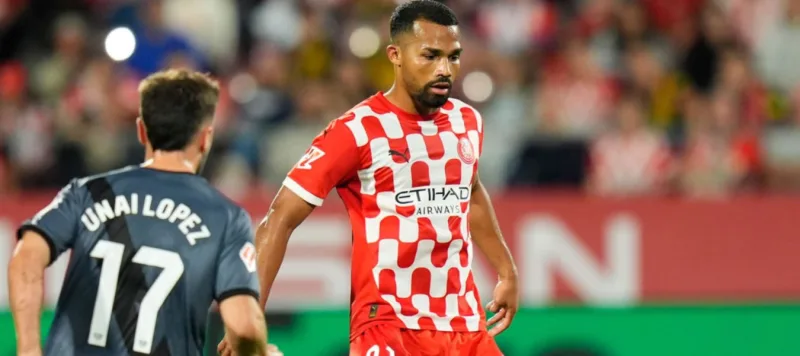 Yangel Herrera volvió a la titularidad con el Girona