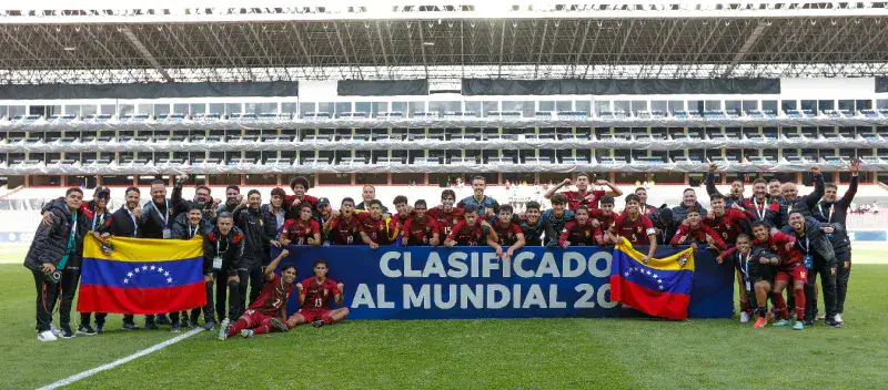 La Vinotinto clasificó al Mundial sub-17 por segunda vez en su historia