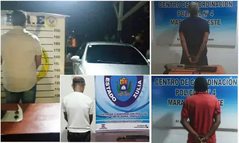 Arrestan a cuatro hombres en Mara y Maracaibo por agredir a mujeres