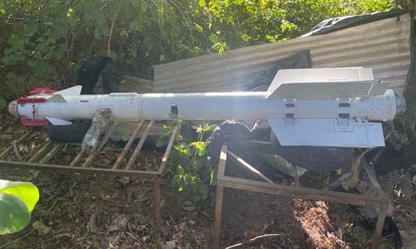 Hallan misil de avión Sukhoi dentro de una vivienda en Guárico