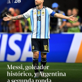 Messi queda solo como máximo goleador histórico de los Mundiales