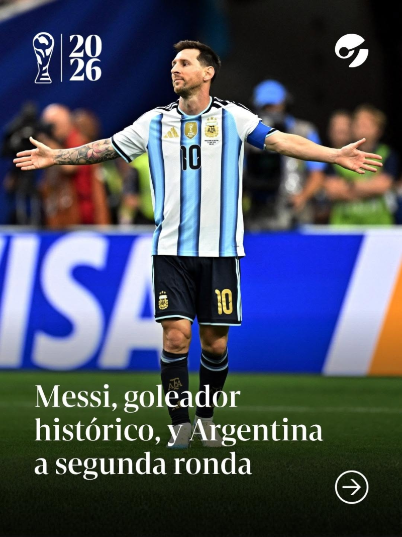 Messi queda solo como máximo goleador histórico de los Mundiales