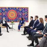 Delcy Rodríguez negocia cooperación con el BID en Nueva York