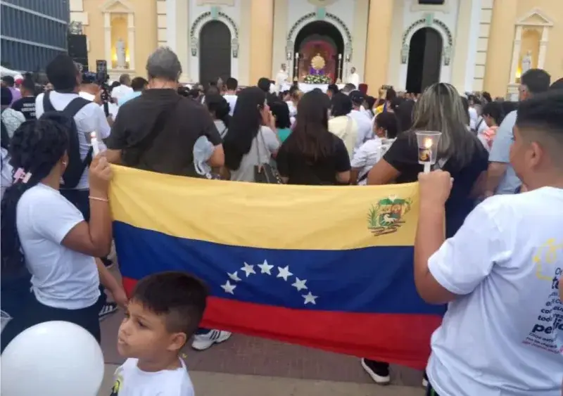 Zulia elevó oraciones por víctimas de terremotos en La Guaira