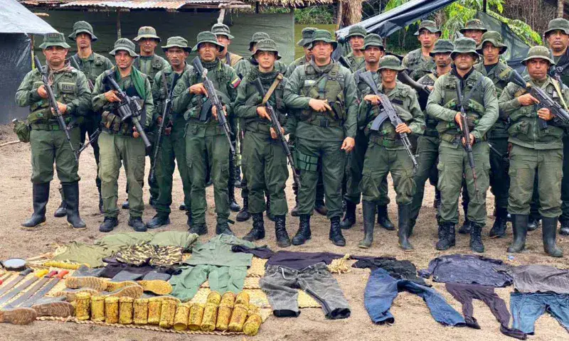 FANB desmantela campamento de grupos irregulares en Amazonas