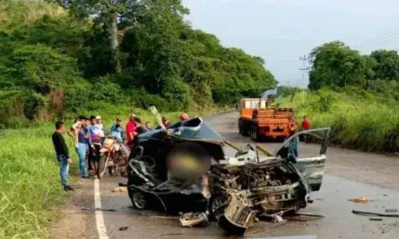 Accidente en la Lara-Zulia deja un muerto y un herido