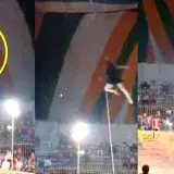 
			Gimnasta muere ahorcada durante espectáculo en un circo de la India (Video)		