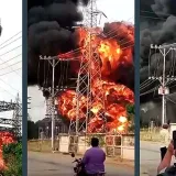 
				Incendio en subestación del Km 48 deja sin electricidad a cuatro municipios			