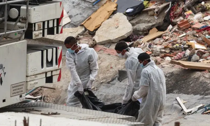 Sismos dejan más de 120 docentes muertos en el país
