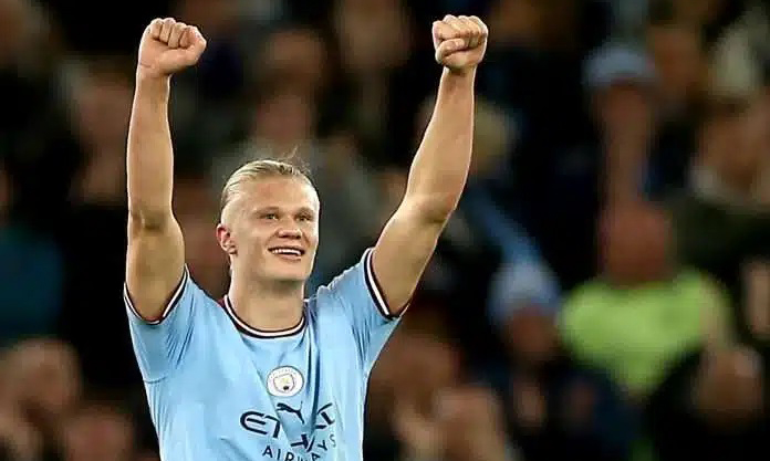 Haaland rompe el récord goleador de la Premier League