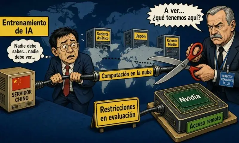 EE. UU. evalúa frenar el acceso de IA china a servidores en la nube