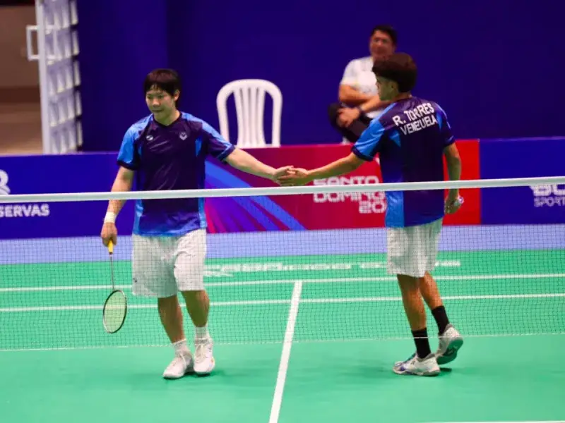 Venezuela quedó fuera del podio en bádminton mixto