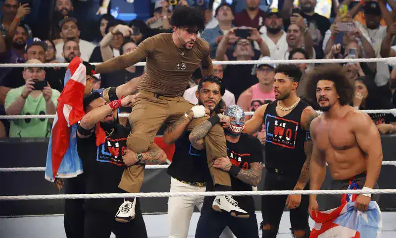 Evento de lucha libre con Bad Bunny es el más visto de la historia de WWE