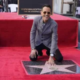 Marc Anthony recibe una estrella en el Paseo de la Fama de Hollywood