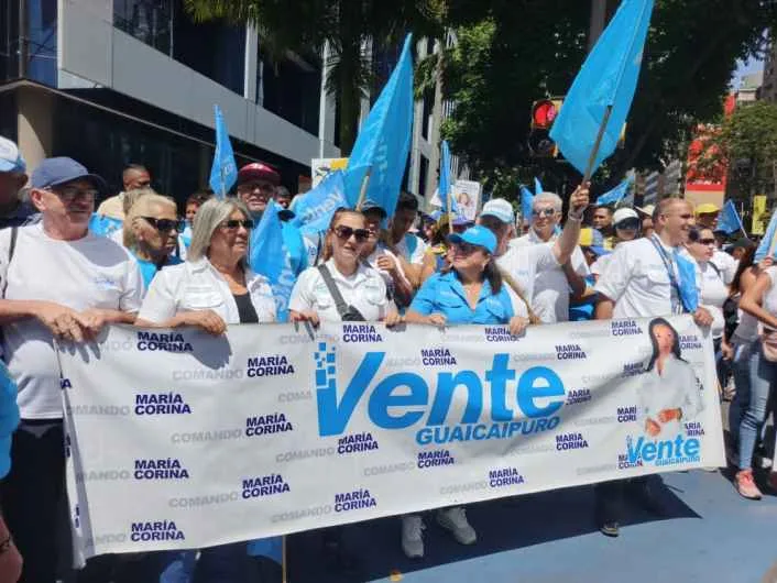 Opositores tomaron Caracas para recordar el 28J de 2024
