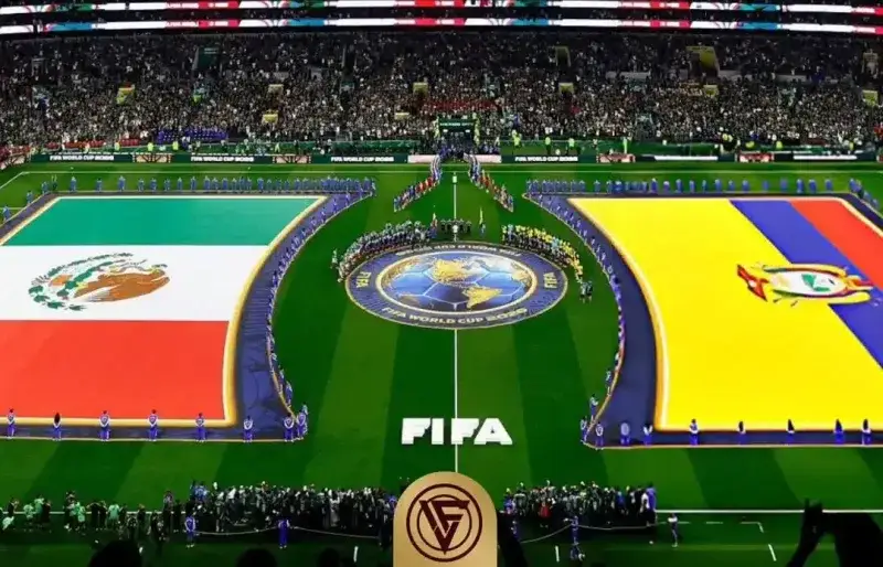 La afición en Ciudad de México coreó apoyo a Venezuela durante México-Ecuador