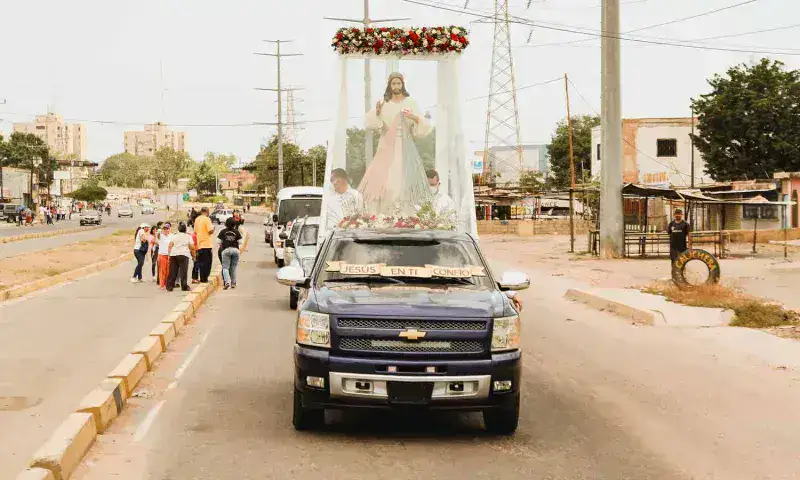 Jesús de la Misericordia recorrerá calles de Maracaibo y San Francisco