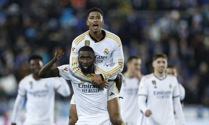El Real Madrid despide 2023 líder de La Liga