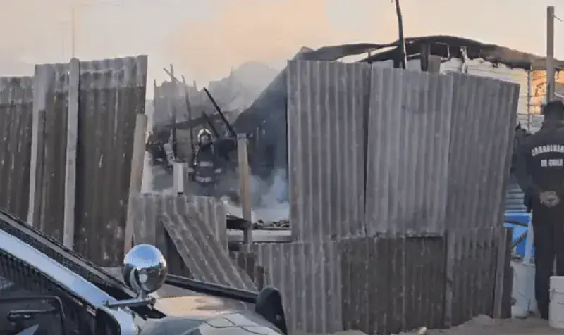 Pareja de venezolanos y su bebé mueren en incendio en Chile