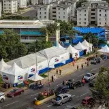 El Salvador abre hospital de campaña 24 horas en La Guaira