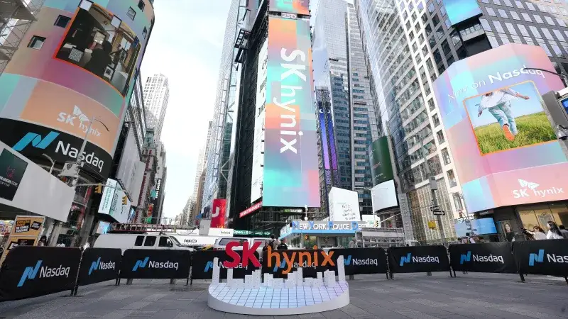 SK Hynix logra OPI de 26.500 millones en EE.UU., récord extranjero