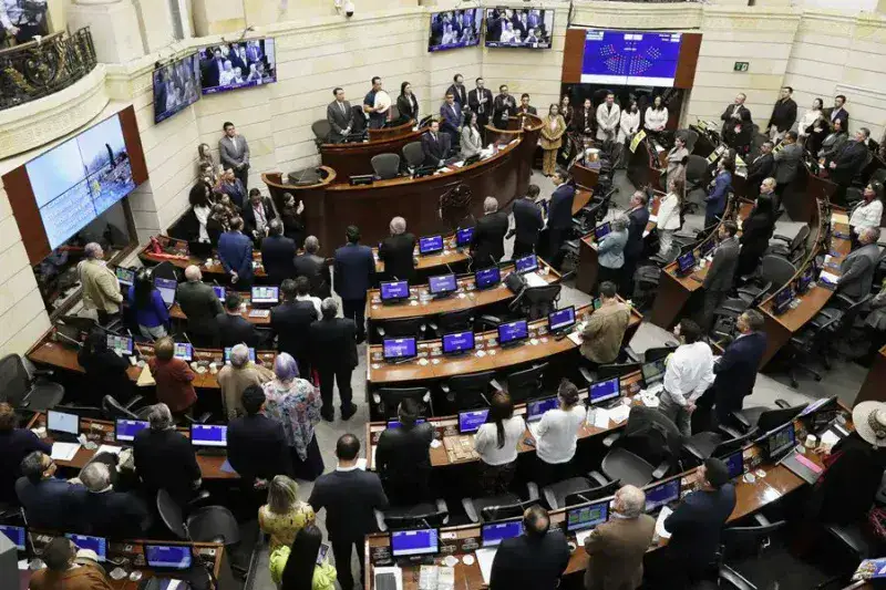 Andreína Baduel denunció en el Congreso de Colombia la crisis de presos políticos en Venezuela