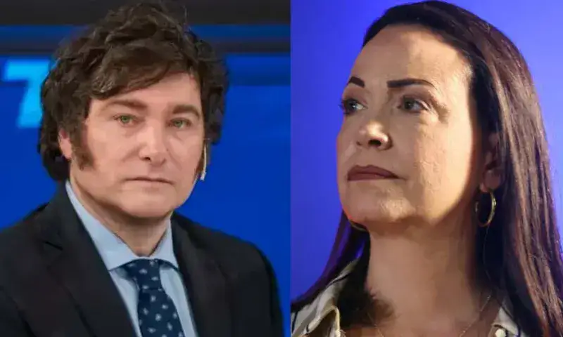 Machado: venezolanos cuentan con Milei para "reconquistar la libertad"