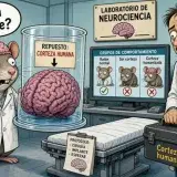 Investigadores reemplazan corteza de ratones con tejido cerebral