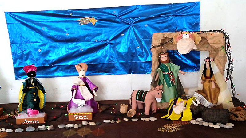 
			Pesebres con muñecas de trapo se adueñan de la Casa de la Diversidad Cultural		