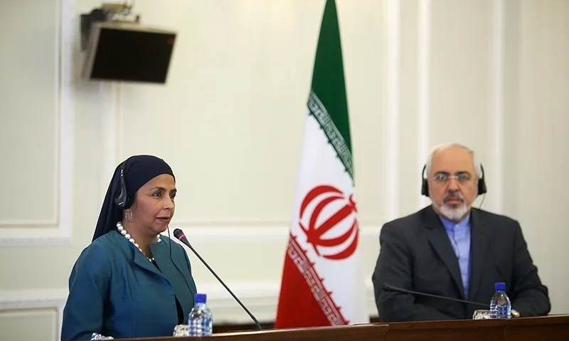 File:FM Zarif in joint conference with Venezuelan FM Delcy Rodríguez 04.jpg