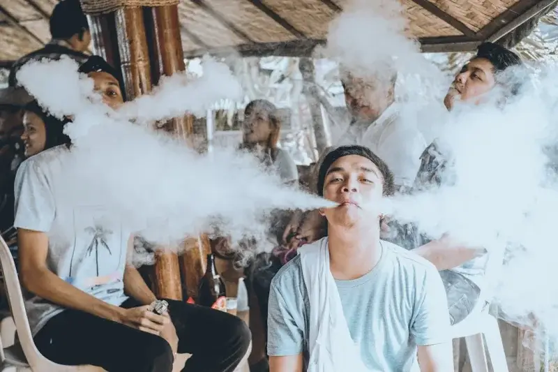 A Fog of Vape Smoke