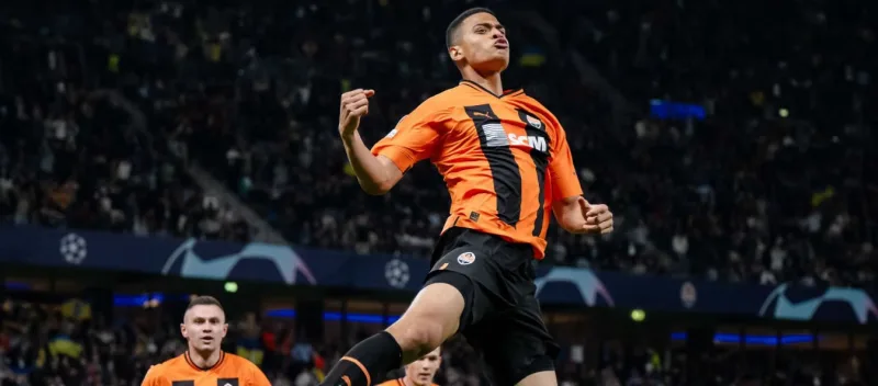 Kevin Kelsy anotó su primer gol en la Champions League