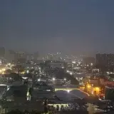 Lluvias y descargas eléctricas dejan una estructura colapsada en Caracas
