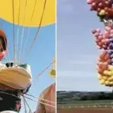 
				El terrible final del sacerdote que volaba enganchado a 1.000 globos con helio			