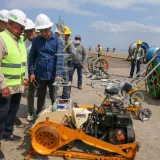 Realizan mantenimiento en la Línea N° 2, Tablazo-Cuatricentenario a 400 kV