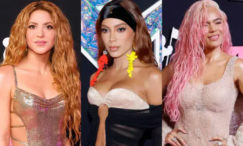 Shakira, Anitta y Karol G se apoderan de los MTV Video Music Awards