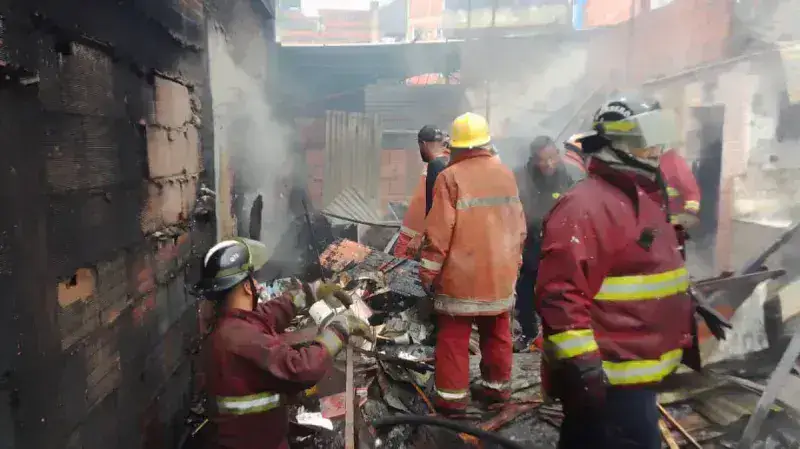 Mueren dos hermanitas durante un incendio en Táchira