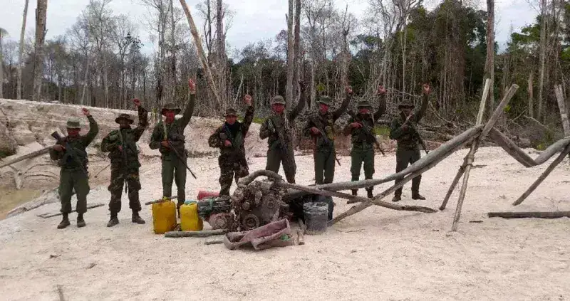 FANB ha inutilizado más de 120 motores de combustión en la Amazonía