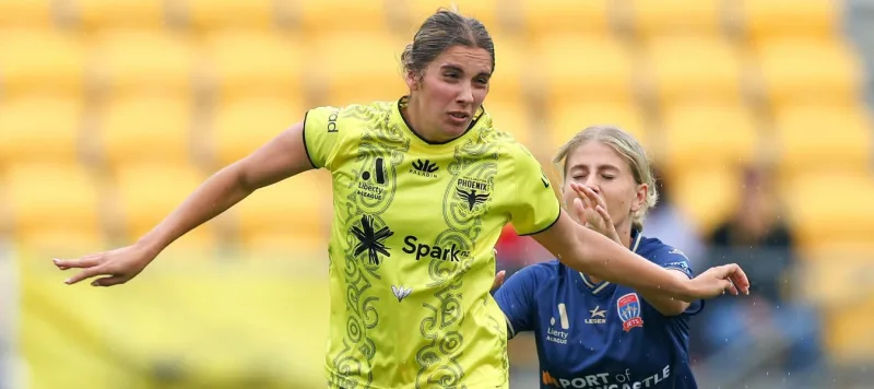 Mariana Speckmaier destacó en el triunfo de Wellington Phoenix ante Newcastle Jets