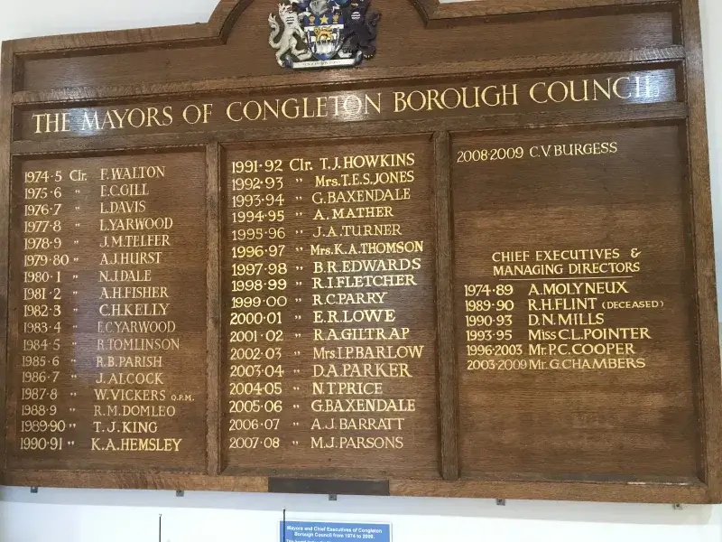 File:Congleton Borough Council Mayors board.jpg