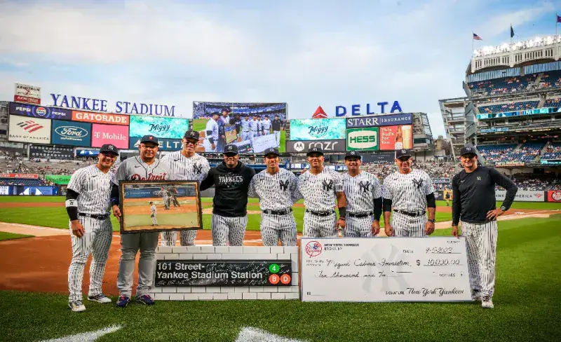 Los Yankees de Nueva York rinden homenaje a Miguel Cabrera