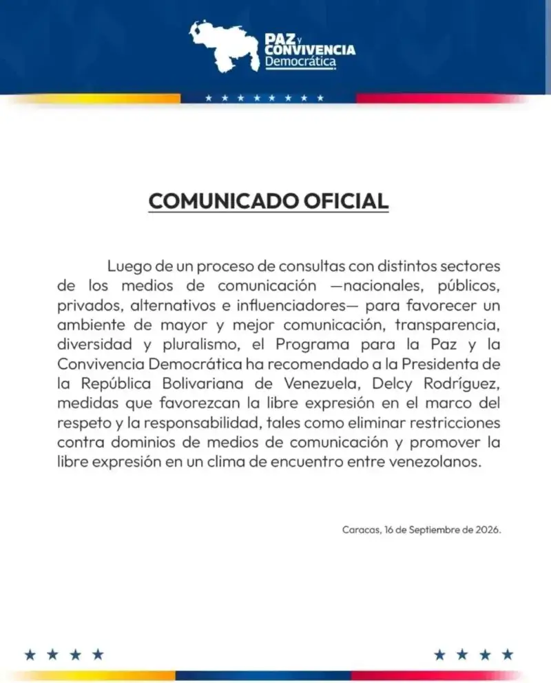 Exigen levantar la censura y bloqueos de medios en Venezuela