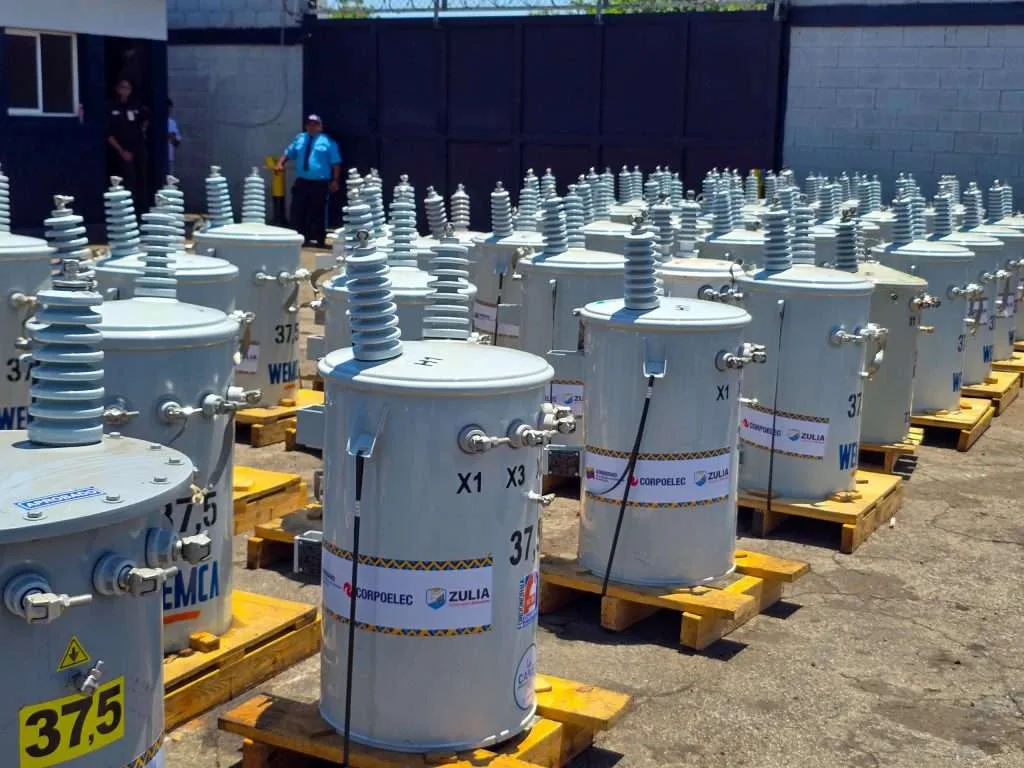 Zulia suma 896 transformadores en menos de 10 días