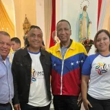 
			En Maracaibo: Directiva del Imdec presente en actos del día del deporte.		