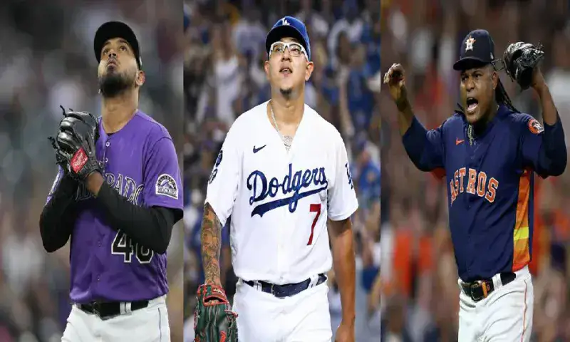 Urías, Valdez y Márquez brillan desde el montículo en las Grandes Ligas