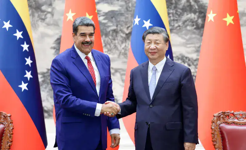 Nicolás Maduro se reúne con el presidente Xi Jinping en Pekín