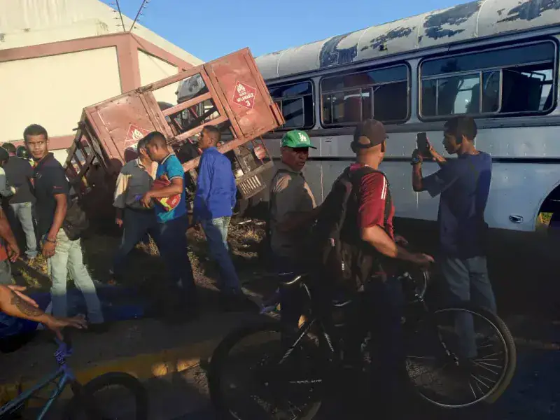 Accidente de tránsito en San Félix dejó 8 heridos