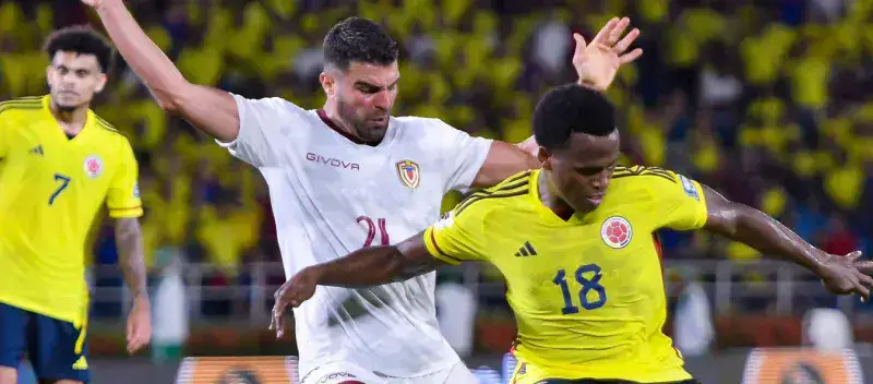 La Vinotinto tuvo un descuido y cayó por la mínima ante Colombia