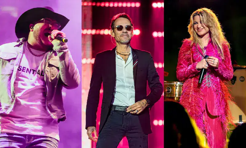 Marc Anthony, Sofía Reyes y Pepe Aguilar actuarán en los Billboard latinos